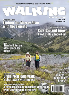 Cover of Walking New Zealand