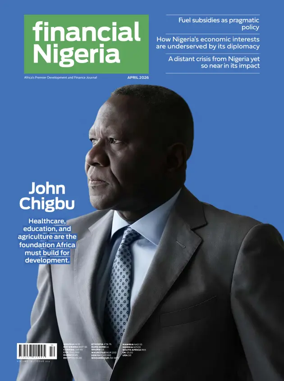 Cover of Financial Nigeria Magazine