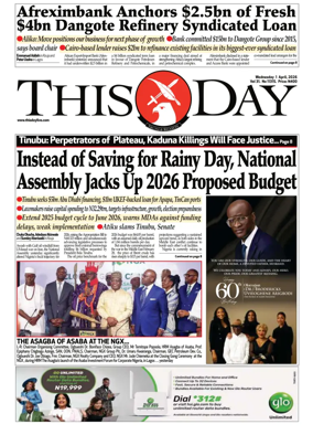 Cover of THISDAY