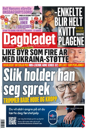 Cover of Dagbladet