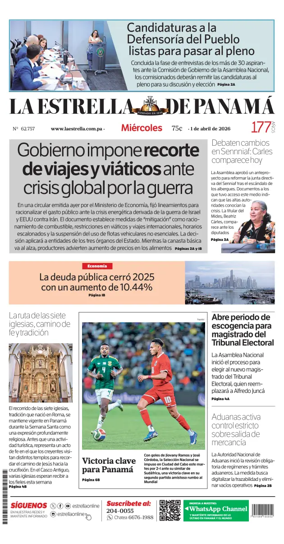 Cover of La Estrella de Panama