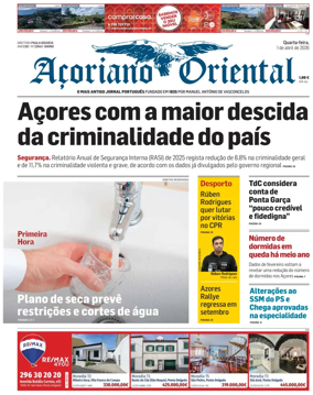 Cover of Acoriano Oriental