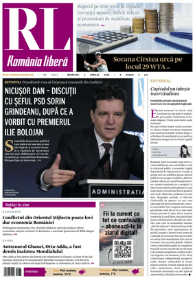 Cover of Romania Libera