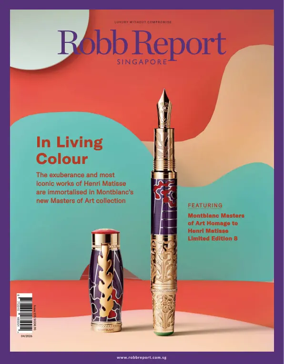 Cover of Robb Report Singapore