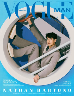 Cover of Vogue Singapore Man
