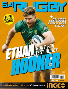 Cover of SA Rugby Mag