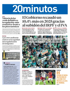Cover of 20 Minutos Valencia