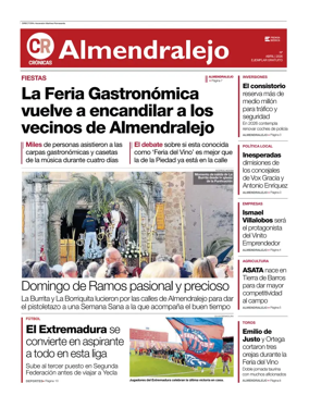 Cover of El Periodico de Almendralejo