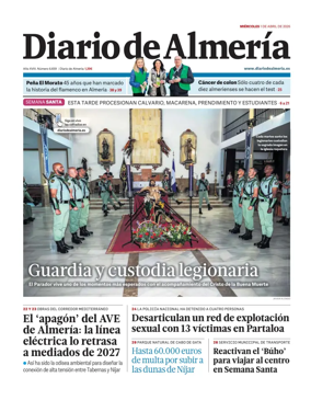 Cover of Diario de Almeria