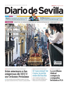 Cover of Diario de Sevilla
