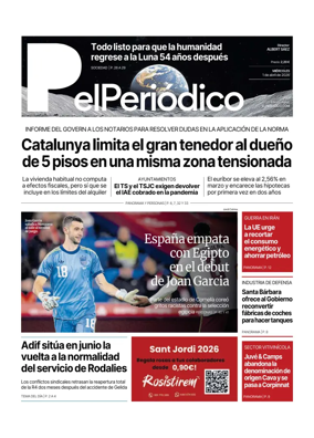 Cover of El Periodico - Castellano