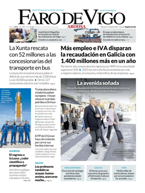 Cover of Faro de Vigo (Arousa)