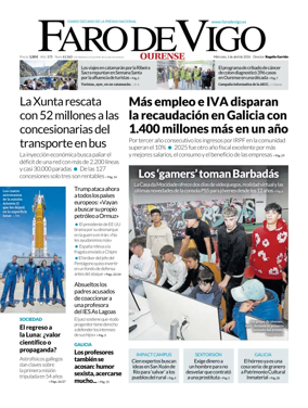 Cover of Faro de Vigo (Ourense)