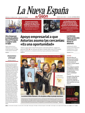 Cover of La Nueva Espana (Gijon)