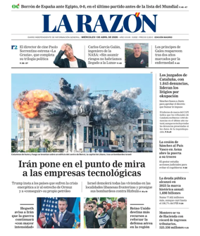 Cover of La Razon (Madrid)