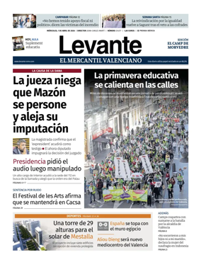 Cover of Levante EMV (Morvedre)