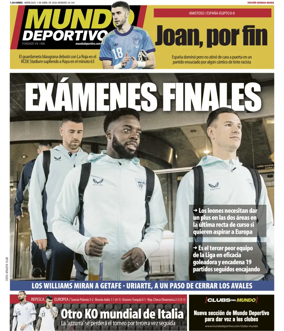 Cover of Mundo Deportivo (Bizkaia-Araba)