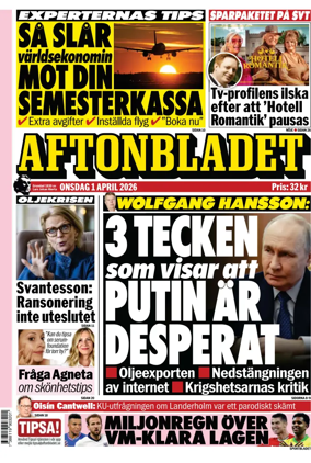Cover of Aftonbladet