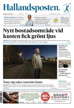 Cover of Hallandsposten