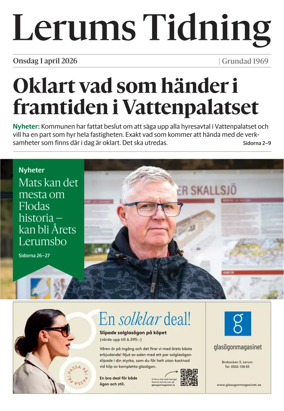 Cover of Lerums Tidning