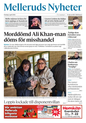 Cover of Melleruds Nyheter