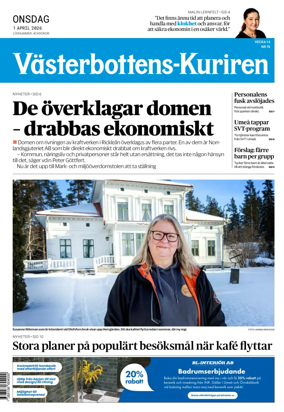Cover of Vasterbottens-Kuriren
