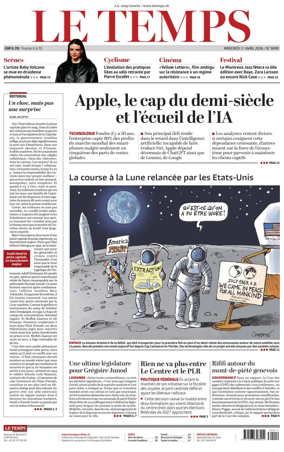 Cover of Le Temps