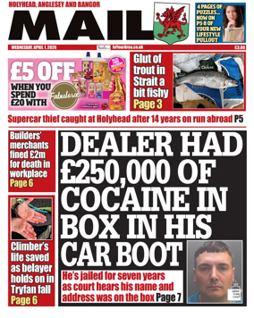 Cover of Bangor Mail