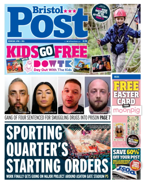Cover of Bristol Post