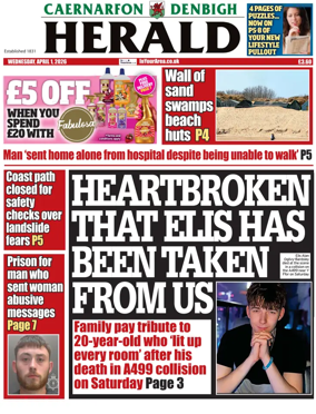 Cover of Caernarfon Herald