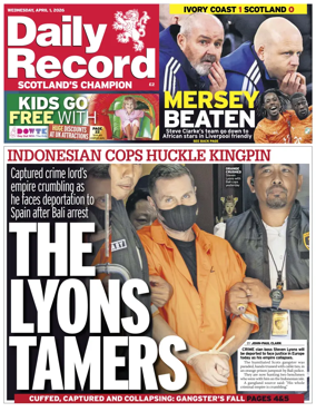 Cover of Daily Record