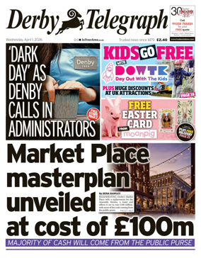 Cover of Derby Telegraph