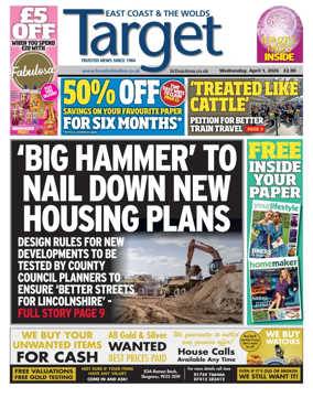 Cover of East Coast & The Wolds Target