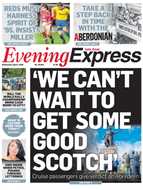Cover of Evening Express
