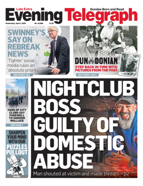 Cover of Evening Telegraph (First Edition)