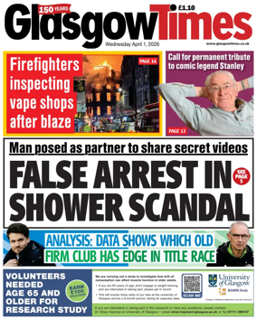 Cover of Glasgow Times