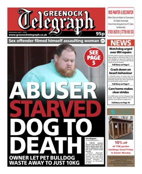 Cover of Greenock Telegraph