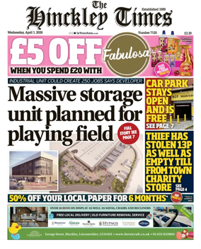 Cover of Hinckley Times