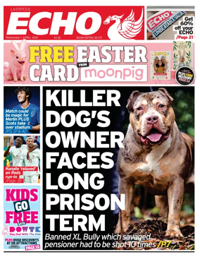 Cover of Liverpool Echo