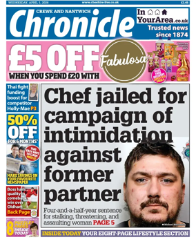 Cover of Nantwich Chronicle