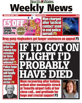 Cover of North Wales Weekly News