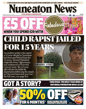 Cover of Nuneaton News