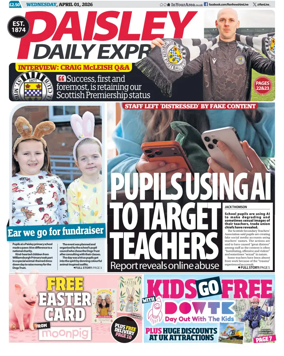 Cover of Paisley Daily Express