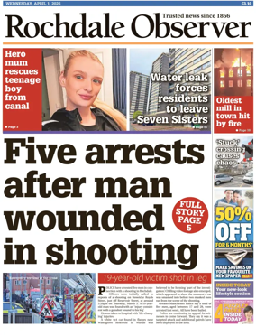 Cover of Rochdale Observer