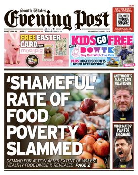 Cover of South Wales Evening Post