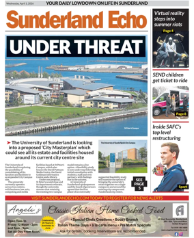 Cover of Sunderland Echo