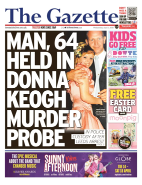 Cover of Teesside Evening Gazette