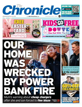 Cover of The Chronicle (South Tyneside and Durham)