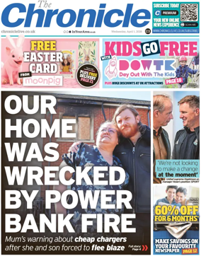 Cover of The Chronicle (UK)