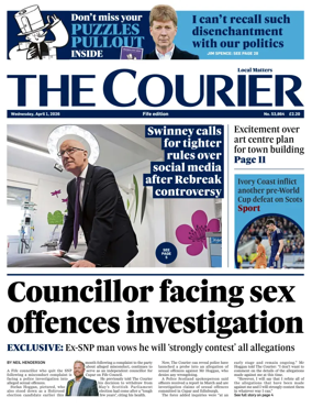 Cover of The Courier & Advertiser (Fife Edition)
